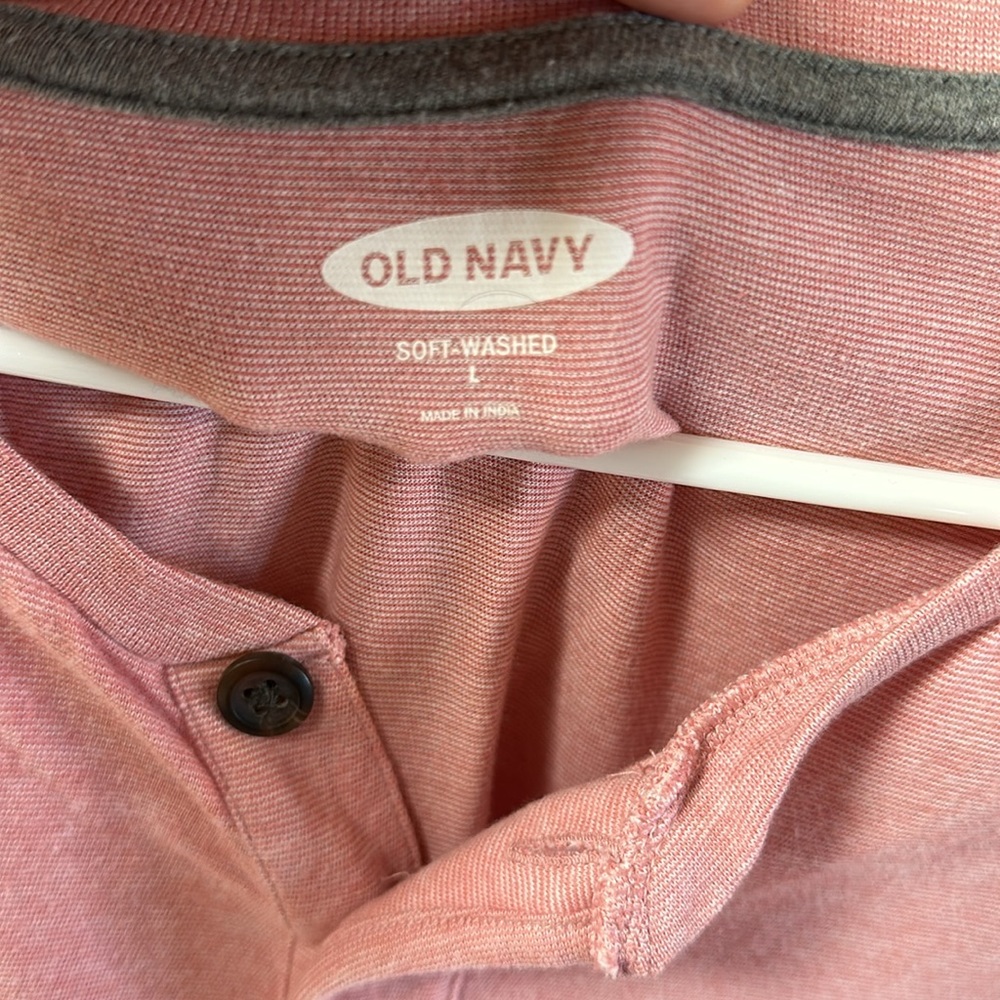 Old Navy Henley T-Shirt - Picture 2 of 3
